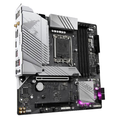 GIGABYTE B760M AORUS ELITE AX, LGA1700, B760, 4*DDR5, DP+HDMI,  4 SATA 6 Гб/с, M2, Audio, Gb LAN, USB 3.2, USB 2.0, Type-C, mATX