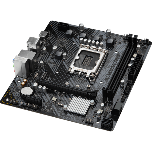 ASROCK H610M-H2/M.2 D5, LGA1700, H610, 2*DDR5, HDMI+DP, 4xSATA3 6.0 (RAID), M.2 Socket, USB 3.2, USB2.0, mATX