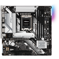 ASROCK B760M PRO RS/D4, LGA1700, B760, 4*DDR4, HDMI+DP, 4xSATA3 6.0 (RAID), M.2 Socket, 3xUSB 3.2, 2xUSB2.0, Type-C, mATX; 90-MXBKL0-A0UAYZ