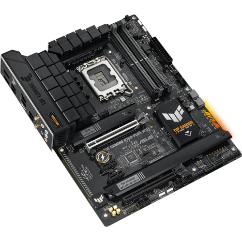 ASUS TUF GAMING B760-PLUS WIFI, LGA1700, B760, 2*DDR5, HDMI+DP, 4xSATA3 + RAID, M2, Audio, Gb LAN, USB 3.2, USB 2.0, ATX; 90MB1ER0-M0EAY0