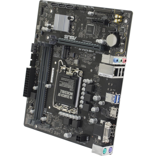 ASUS PRIME H610M-R-SI, LGA1700, H610, 2*DDR5, DP+VGA+HDMI, 4 SATA 6.0, M.2, USB 3.2, mATX; 90MB1GL0-M0ECY0
