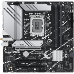ASUS PRIME B760M-A WIFI, LGA1700, B760, 4*DDR5, HDMI+DP, 4xSATA3 + RAID, M2, Audio, Gb LAN, USB 3.2, USB 2.0, mATX; 90MB1EL0-M0EAY0