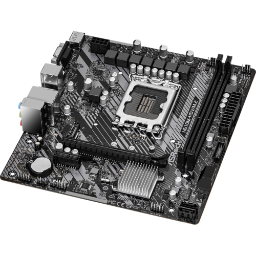 ASROCK H610M-HDV/M.2 R2.0, LGA1700, H610, 2*DDR4, DP+D-Sub+HDMI, 4xSATA3 6.0, M.2 Socket, USB 3.2, USB 2.0, mATX