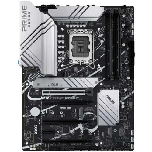 ASUS PRIME Z790-P, LGA1700, Z790, 4*DDR5, HDMI+DP, 4xSATA3 + RAID, M2, Audio, Gb LAN, USB 3.2, USB 2.0, ATX; 90MB1CK0-M0EAY0