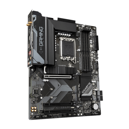 GIGABYTE B760 GAMING X AX, LGA1700, B760, 4*DDR5, DP+HDMI,  4 SATA 6 Гб/с, M2, Audio, Gb LAN, USB 3.2, USB 2.0, Type-C, COM*1 port, ATX