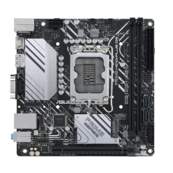 ASUS PRIME H610I-PLUS D4-CSM, LGA1700, B610, 2*DDR4, D-sub+DP+HDMI, SATA 6.0, M.2, USB 3.2*3, USB 2.0*3,  mITX; 90MB1B20-M0EAYC