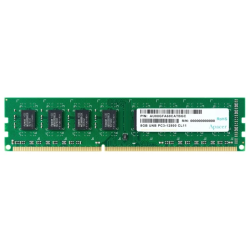 Apacer  DDR3  8GB  1600MHz DIMM (PC3-12800) CL11 1.5V (Retail) 512*8  3 years (AU08GFA60CATBGC/DL.08G2K.KAM)