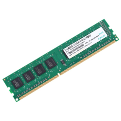 Apacer  DDR3  4GB  1600MHz DIMM (PC3-12800) CL11 1,35V (Retail) 512*8  3 years (AU04GFA60CATBGJ/DG.04G2K.KAM)