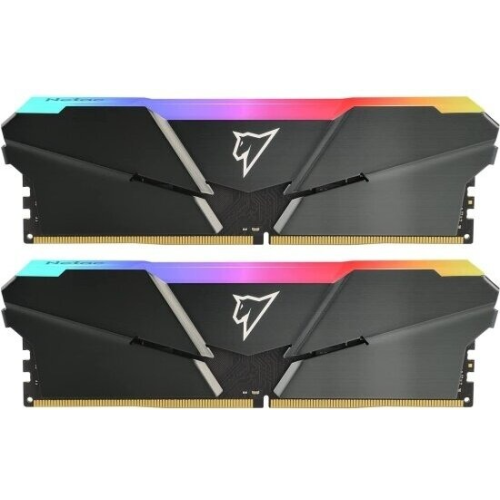 Netac Shadow RGB 16GB (2x8GB) DDR4-2666 (PC4-21300) C19 Grey 19-19-19-43 1.2V Dual DIMM Kit