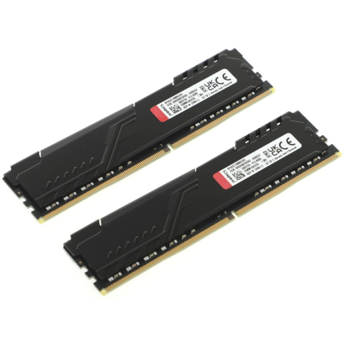 Kingston 64GB 3200MHz DDR4 CL16 DIMM (Kit of 2) FURY Beast Black