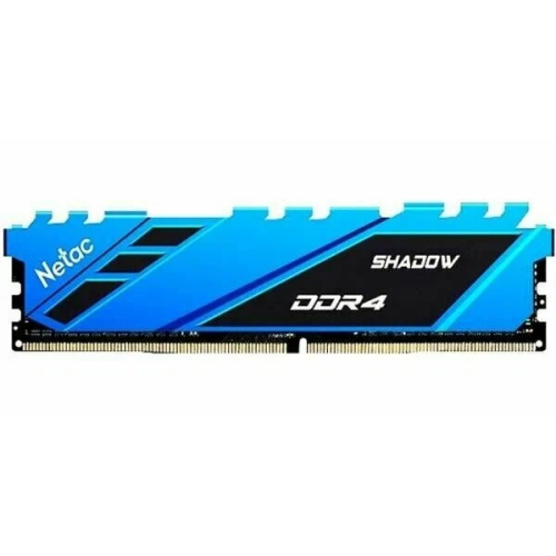Netac Shadow 16GB DDR4-2666 C19 Blue Memory module (DIMM)