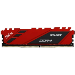Netac Shadow 16GB DDR4-3200 C16 Red Memory module (DIMM)