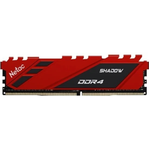 Netac Shadow 8GB DDR4-3600 C18 Red Memory module (DIMM)