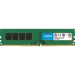 Crucial by Micron  DDR4  32GB 3200MHz UDIMM (PC4-25600) CL22 2Rx8 1.2V (Retail), 1 year
