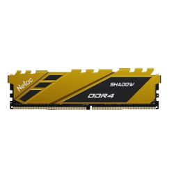 Netac Shadow 8GB DDR4-2666 C19 Yellow Memory module (DIMM)