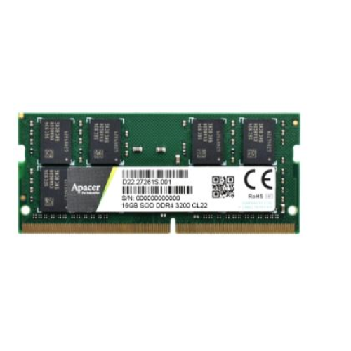 Apacer  DDR4   4GB  2666MHz SO-DIMM (PC4-21300) CL19 1.2V (Retail) 512x8 3 years (AS04GGB26CQTBGH/ES.04G2V.KNH)