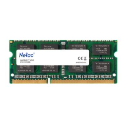 Netac Basic SODIMM 4GB DDR3L-1600 (PC3-12800) C11 11-11-11-28 1.35V Memory module