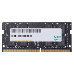 Apacer  DDR4   16GB  2666MHz SO-DIMM (PC4-21300) CL19 1.2V (Retail) 1024*8  3 years (AS16GGB26CQYBGH/ES.16G2V.GNH)