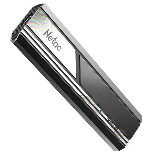 Netac ZX10 2TB USB 3.2 Gen 2 Type-C External SSD, R/W up to 1050/1050MB/s, with USB C to A cable and 10Gbps USB C to C cable 5Y wty