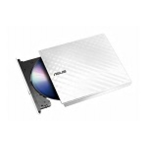 ASUS SDRW-08D2S-U LITE/WHT/G/AS retail, dvd-rw, external ; 90-DQ0436-UA221KZ