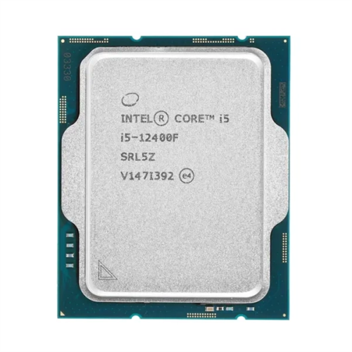 CPU Intel Core i5-12400F (2.5GHz/18MB/6 cores) LGA1700 OEM, TDP 65W, max 128Gb DDR5-4800, DDR4-3200,  CM8071504650609SRL5Z, 1 year