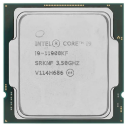 CPU Intel Core i9-11900KF (3.5GHz/16MB/8 cores) LGA1200 OEM, TDP 95W, max 128Gb DDR4-3200, CM8070804400164SRKNF, 1 year