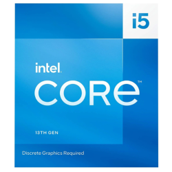 CPU Intel Core i5-13400F (2.5GHz/20MB/10 cores) LGA1700 OEM, TDP 65W, max 128Gb DDR4-3200, DDR5-4800, CM8071504821107SRMBG, 1 year