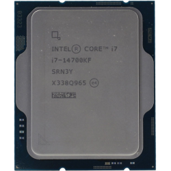 CPU Intel Core i7-14700KF (3.4GHz/33MB/20 cores) LGA1700 OEM, TDP 125W, max 192Gb DDR4-3200 DDR5-5600, CM8071504820722SRN3Y, 1 year