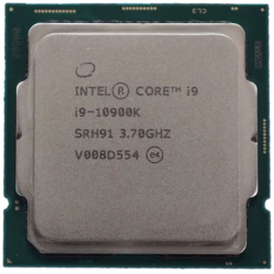 CPU Intel Core i9-10900K (3.7GHz/20MB/10 cores) LGA1200 OEM, UHD G630, TDP 125W, max 128Gb DDR4-2933, CM8070104282844SRH91, 1 year