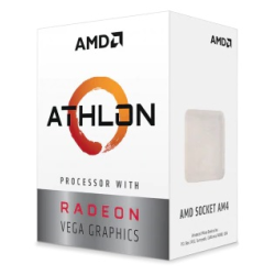 CPU AMD Athlon 3000G, 2/4, 3.5GHz, 192KB/1MB/4MB, AM4, 35W,  Radeon Vega 3, YD3000C6M2OFH OEM, analog YD3000C6M2OFB, 1 year