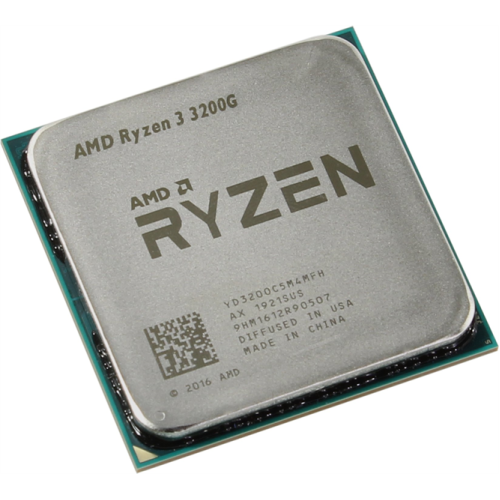 CPU AMD Ryzen 3 3200G, 4/4, 3.6-4.0GHz, 384KB/2MB/4MB, AM4, 65W, Radeon Vega 8, OEM, 1 year
