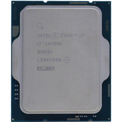 CPU Intel Core i7-14700K (3.4GHz/33MB/20 cores) LGA1700 OEM, UHD770, TDP 125W, max 192Gb DDR4-3200 DDR5-5600, CM8071504820721SRN3X, 1 year