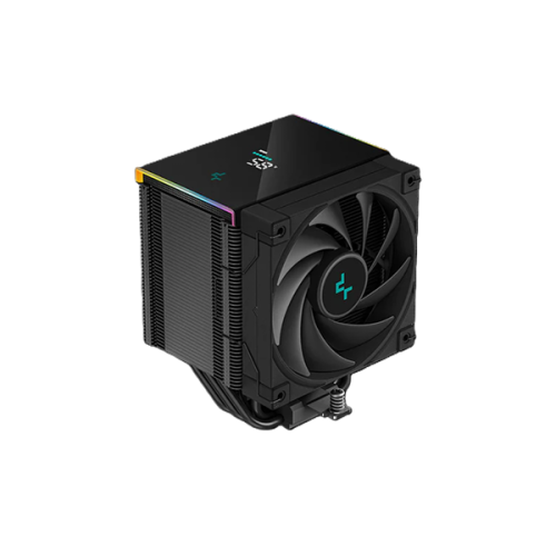 DEEPCOOL AK500 DIGITAL LGA20XX/1700/1200/115X/AM5/AM4 (9шт/кор, TDP 240W, PWM, Fan 120mm, 5 тепл. трубок, Copper Base, черный) RET