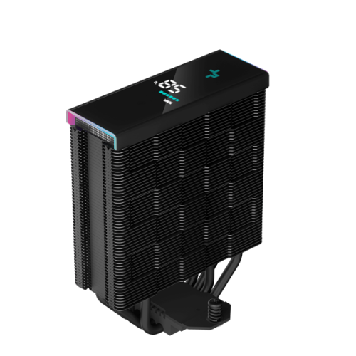 DEEPCOOL AK400 DIGITAL LGA1700/1200/115X/AM5/AM4 (18шт/кор, TDP 220W, PWM, Fan 120mm, 4 тепл. трубки, черный) RET