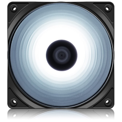 DEEPCOOL RF120W 120x120x25мм (96шт./кор, LED White подсветка, 1300об/мин) Retail