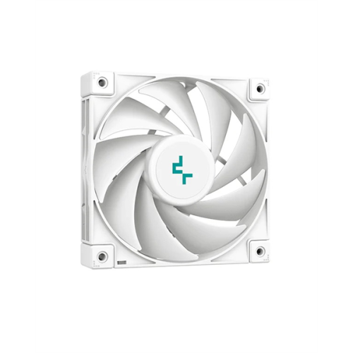 DEEPCOOL AK400 WH LGA1700/1200/115X/AM5/AM4 (18шт/кор, TDP 220W, PWM, Fan 120mm, 4 тепл. Трубки, белый) RET