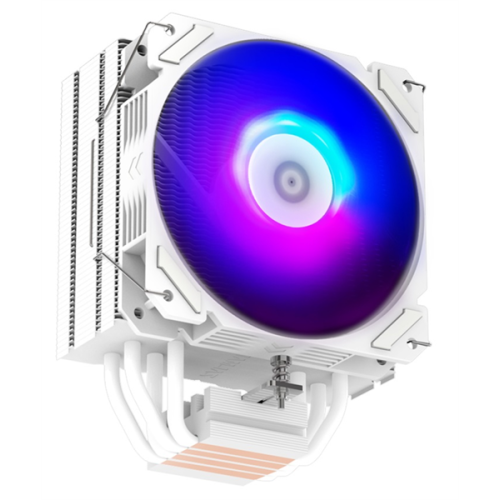 ZALMAN CNPS9X PERFORMA WHITE ARGB, 120mm FAN, 4 HEAT PIPES, 4-PIN PWM, 700-1800 RPM, 28DBA MAX, HYDRO BEARING, FULL SOCKET SUPPORT