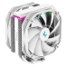 DEEPCOOL AS500 PLUS WH LGA20XX/1700/1200/115X/AM5/AM4 (8шт/кор, TDP 220W, PWM, ARGB Led, DUAL Fan 140mm, 5 тепл. Трубок, белый) RET
