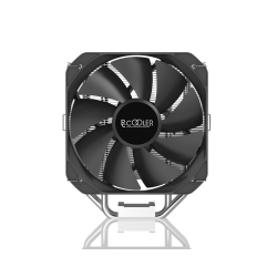 PCCooler Paladin 400 S115X/1200/1700/AM4 (20 шт/кор, TDP 200W, 130mm PWM FAN, 4 тепловые трубки 6мм, 800-1600RPM, 18-28,6dBa)