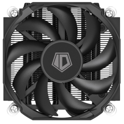 ID-COOLING IS-28i BLACK LGA1851/1700/1200/115X низкопрофильный высота 28mm (48шт/кор, TDP 65W, PWM, 2 тепл.трубки, медная база, FAN 92mm) BOX