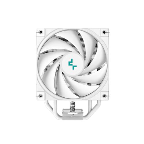 DEEPCOOL AK400 DIGITAL WH LGA1700/1200/115X/AM5/AM4 (18шт/кор, TDP 220W, PWM, Fan 120mm, 4 тепл. трубки, ARGB, белый) RET