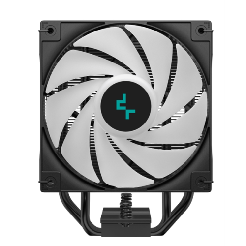 DEEPCOOL AG400 DIGITAL BK ARGB LGA1700/1200/115X/AM5/AM4 (9шт/кор, TDP 220W, PWM, ARGB Fan 120mm, 4 тепл. трубки, черный) RET