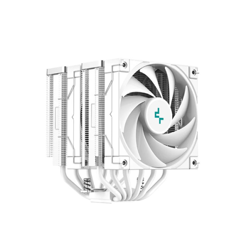 DEEPCOOL AK620 WH LGA20XX/1700/1200/115X/AM5/AM4 (8шт/кор, TDP 260W, PWM, DUAL Fan 120mm, 6 тепл. трубок, белый) RET