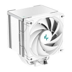 DEEPCOOL AK500 WH LGA20XX/1700/1200/115X/AM5/AM4 (9шт/кор, TDP 240W, PWM, Fan 120mm, 5 тепл. Трубок, Copper Base, белый) RET