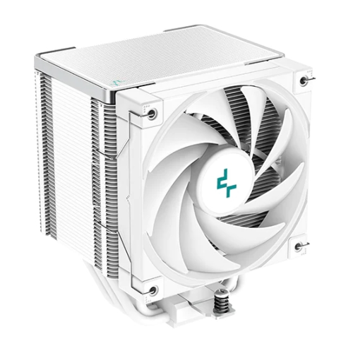 DEEPCOOL AK500 WH LGA20XX/1700/1200/115X/AM5/AM4 (9шт/кор, TDP 240W, PWM, Fan 120mm, 5 тепл. Трубок, Copper Base, белый) RET