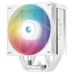 DEEPCOOL AG500 DIGITAL WH ARGB LGA1700/1200/115X/AM5/AM4 (9шт/кор, TDP 240W, PWM, ARGB Fan 120mm, 5 тепл. трубок, белый) RET