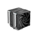 DEEPCOOL AK620 LGA20XX/1700/1200/115X/AM5/AM4 (8шт/кор, TDP 260W, PWM, DUAL Fan 120mm, 6 тепл. трубок, черный) RET