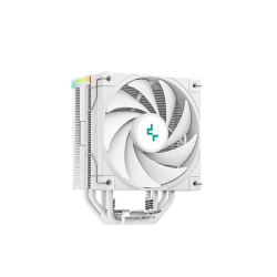 DEEPCOOL AK400 DIGITAL WH LGA1700/1200/115X/AM5/AM4 (18шт/кор, TDP 220W, PWM, Fan 120mm, 4 тепл. трубки, ARGB, белый) RET