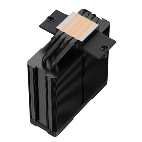 DEEPCOOL AG400 DIGITAL BK ARGB LGA1700/1200/115X/AM5/AM4 (9шт/кор, TDP 220W, PWM, ARGB Fan 120mm, 4 тепл. трубки, черный) RET