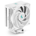 DEEPCOOL AG400 DIGITAL WH LGA1700/1200/115X/AM5/AM4 (9шт/кор, TDP 220W, PWM, Fan 120mm, 4 тепл. трубки, черный) RET